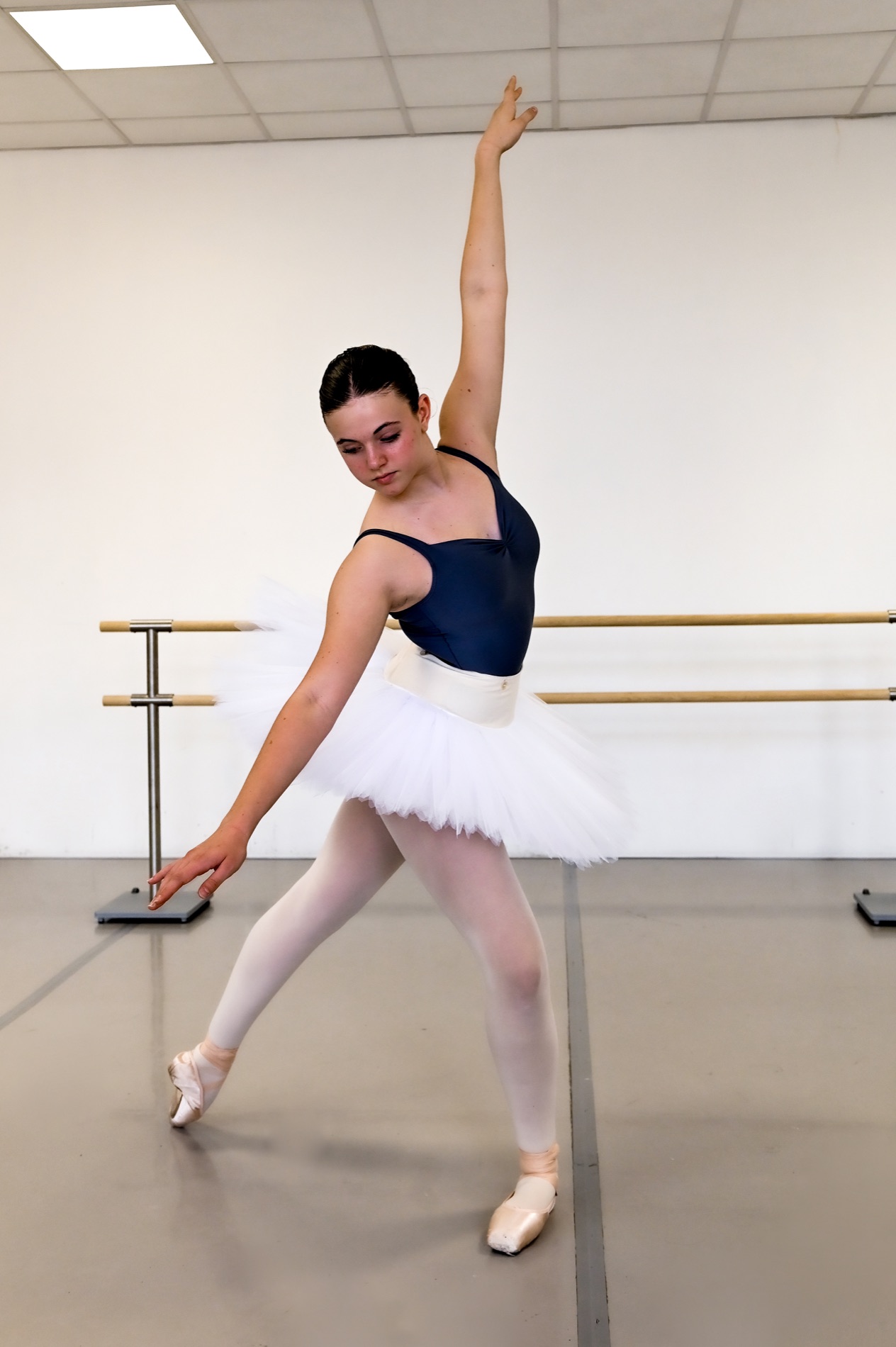 Allievo durante un salto
