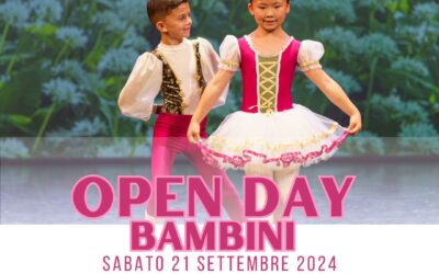 Open Day Bambini – Sabato 21 Settembre